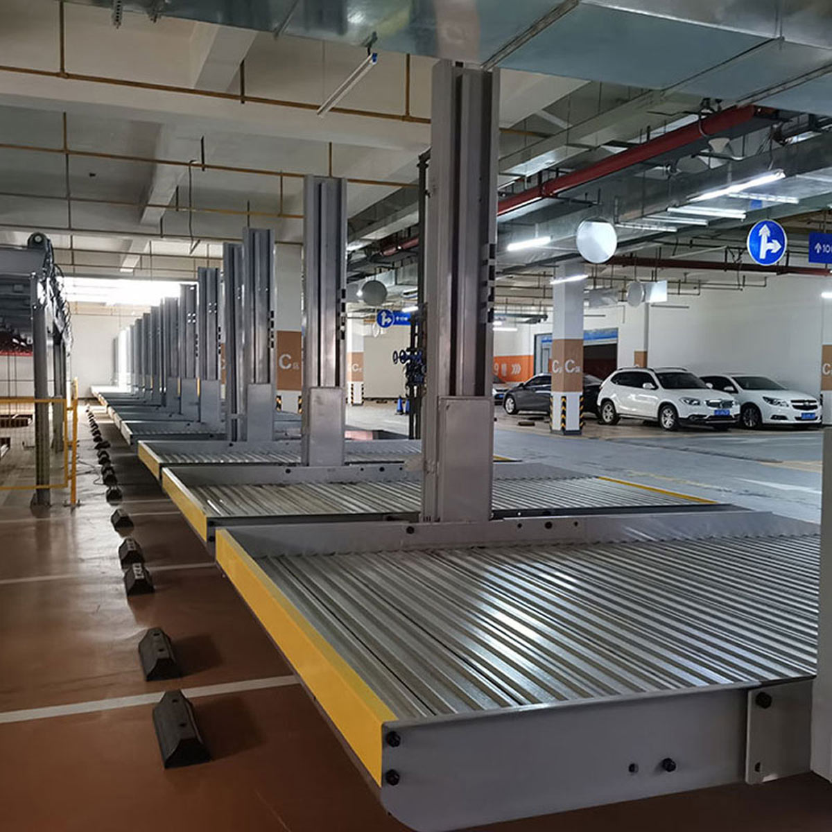 榕江家用機械式停車設備過驗收