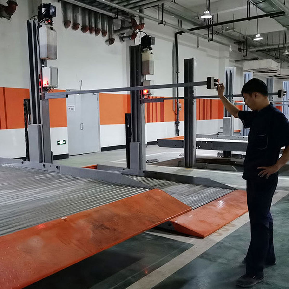 通渭兩柱式機(jī)械車庫出租