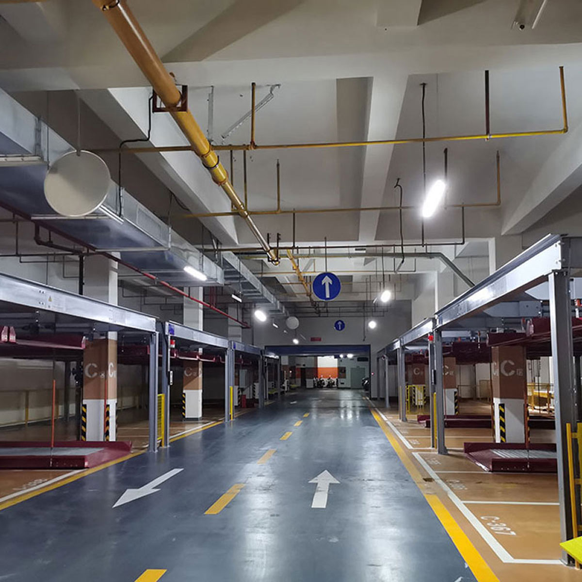中江四柱機械立體車庫租用