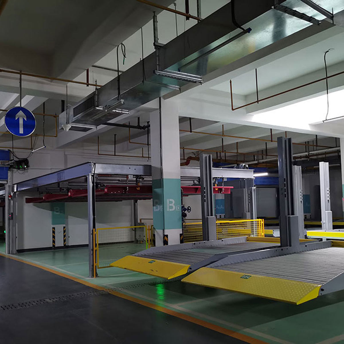 通渭室內(nèi)立體停車庫過規(guī)劃