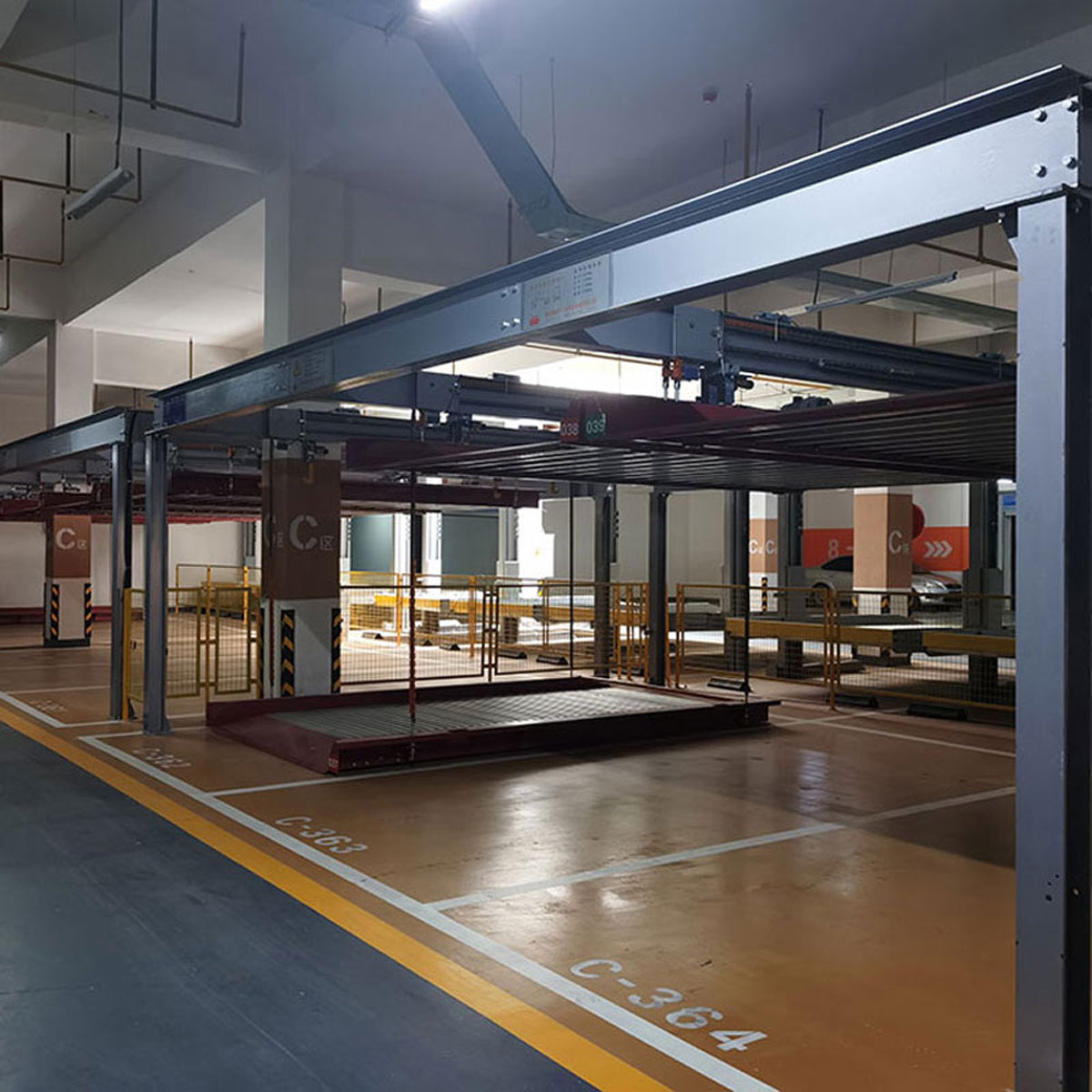 中江俯仰機械停車庫出租