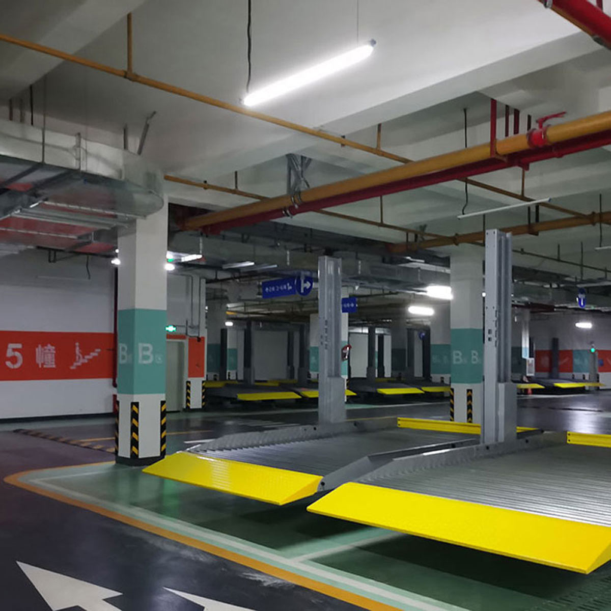 永平兩柱機(jī)械車庫租用