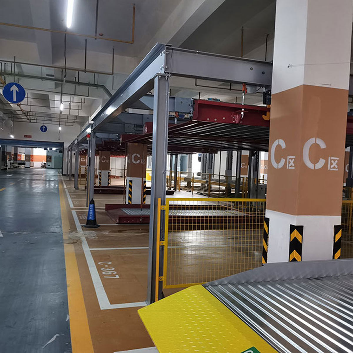 自貢升降橫移停車設備拆除