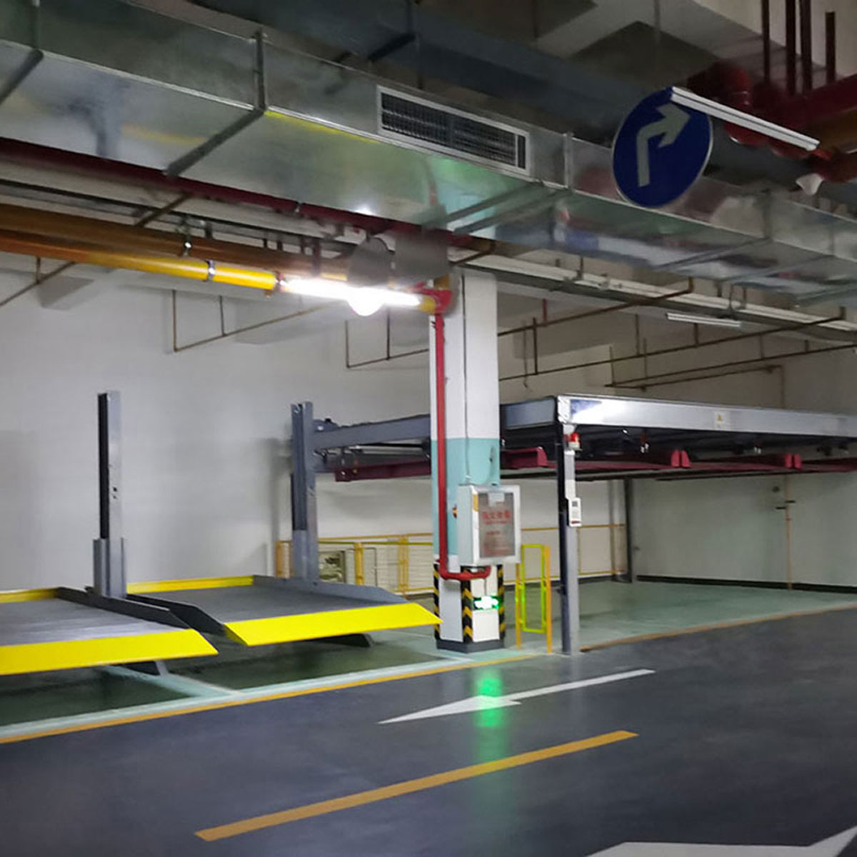 升降橫移立體停車過(guò)驗(yàn)收